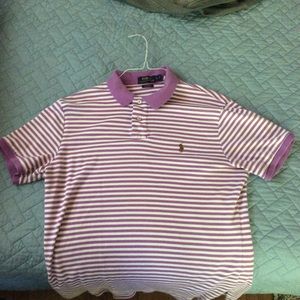 Polo Ralph Lauren striped collared shirt